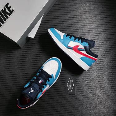 -35% 🌟 Giày Nike Air Jordan 1 Low 'Game Time' GS ** [CV4892 100]