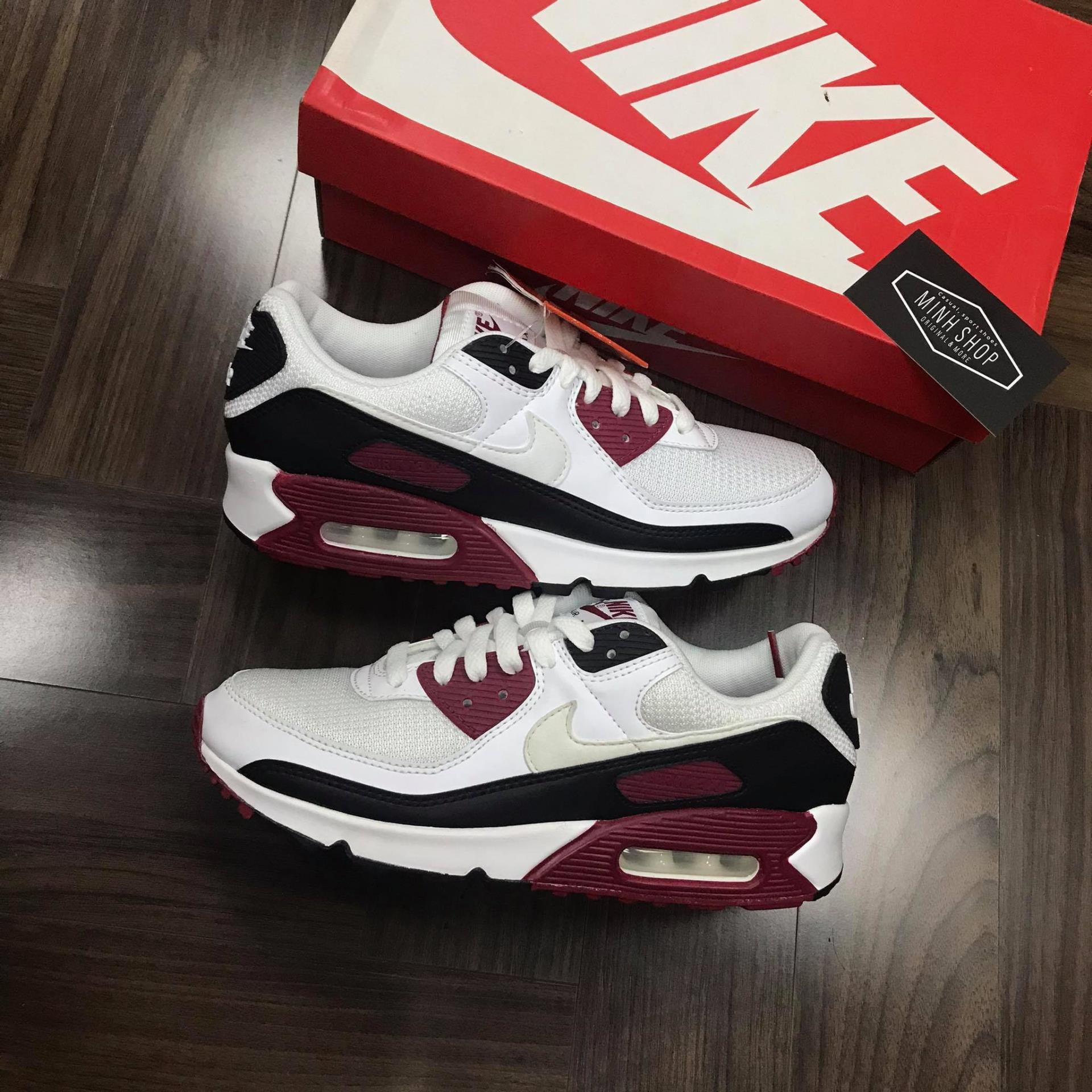 Minhshop.vn - SALE~~ Nike Air Max 90 Recraft New Maroon [CT4352 