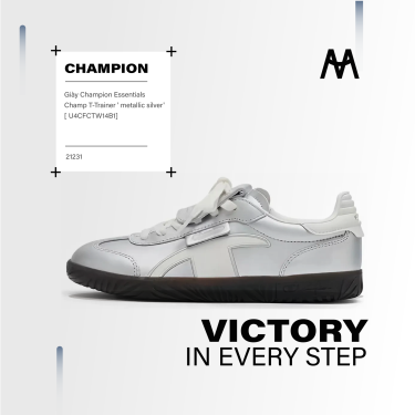Giày Champion Essentials Champ T-Trainer ' metallic silver' [ U4CFCTW14B1]