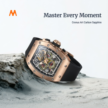 Đồng Hồ CRONUS ART CARBON ''Sapphire'' [CM09-007] - PRE ORDER - Image 1