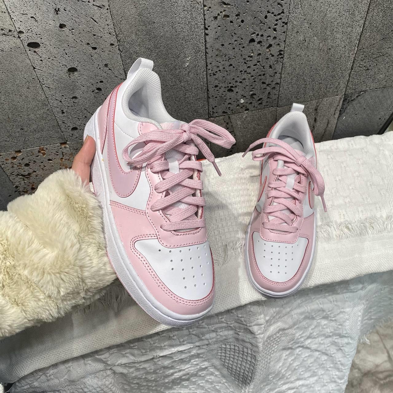 Nike Court Borough Low 2 SE 'White Pink Foam' - DQ0492-100