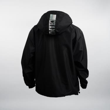 Hàng Chính Hãng Áo Khoác Champion Packable Jacket Pop Color Logo Black/Grey White 2021** [V1012 586199]