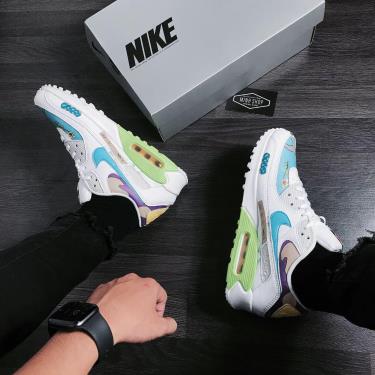 Hàng Chính Hãng Nike Air Max 90 Flyleather Ruohan Wang 2020**+