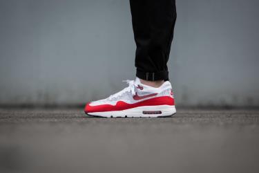 Hàng Chính hãng Nike air max 1 ultra moire flyknit White red air max 1 red white og