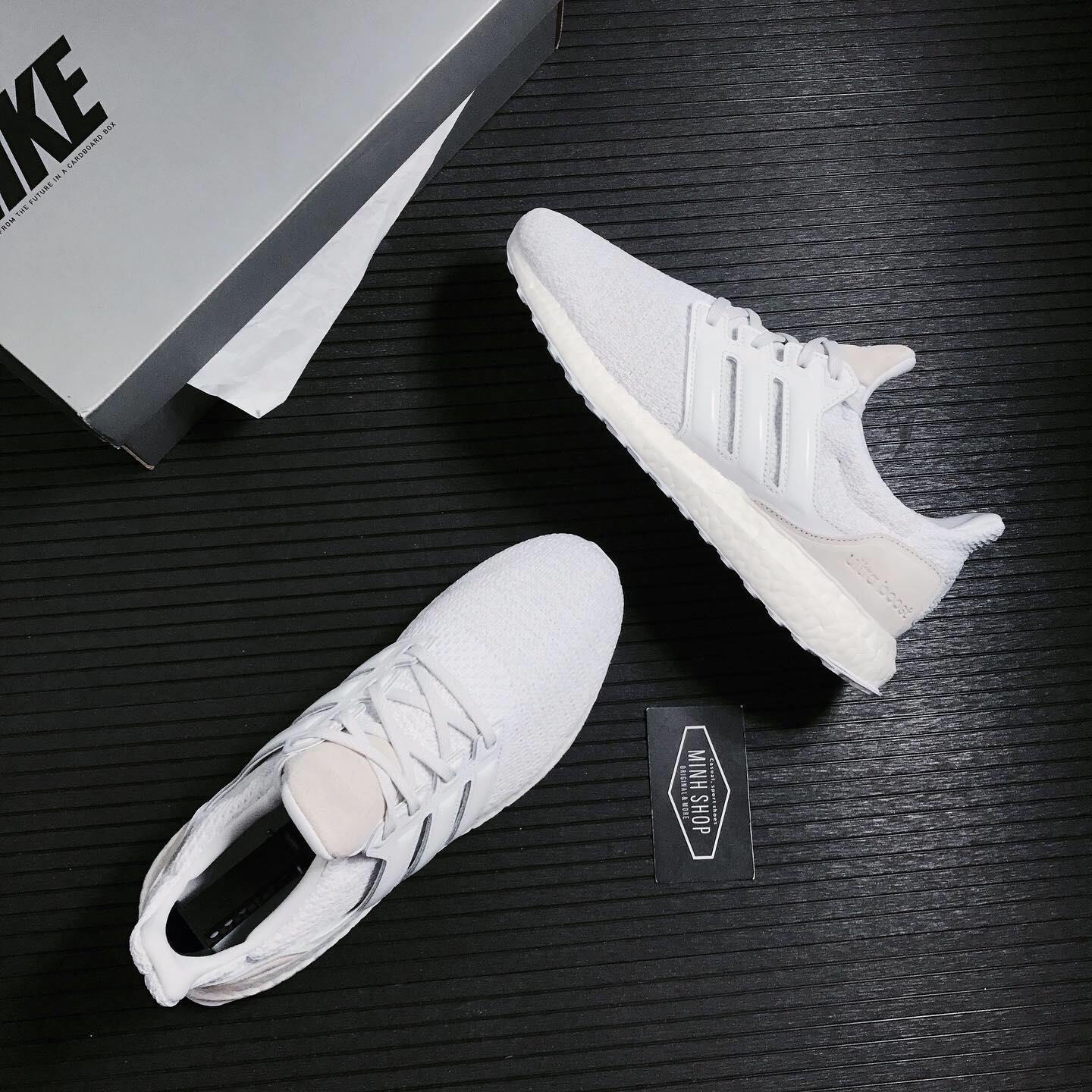 Minhshop.vn - HÃ ng ChÃ­nh HÃ£ng Adidas Ultra Boost DNA 'Cloud White' 2021** FW4904