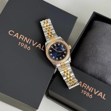Đồng Hồ I&W Carnival Japan Quartz Sapphire ''Demi/Blue dial'' [8131L2] - Image 1