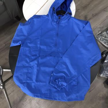 Áo Khoác Champion Packable Jacket Blue Basic