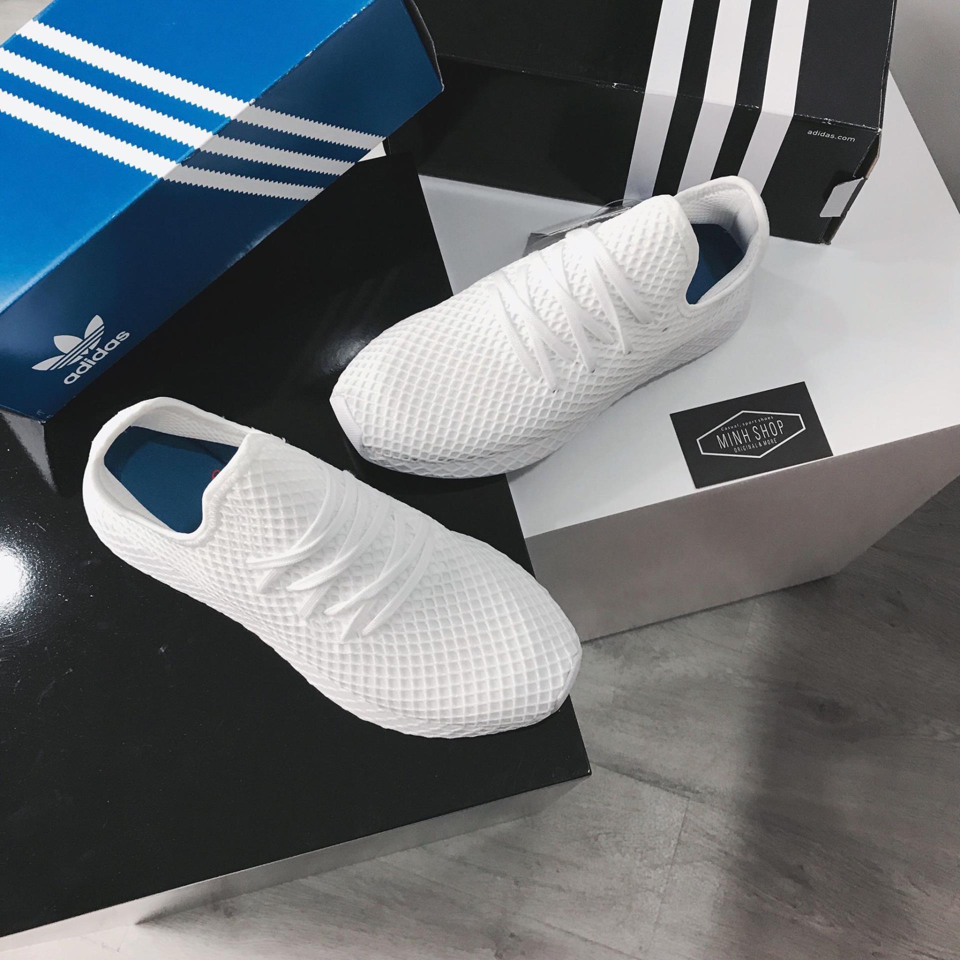  - Hàng Chính Hãng Adidas Deerupt Runner TripleWhite 2019  *bestseller*