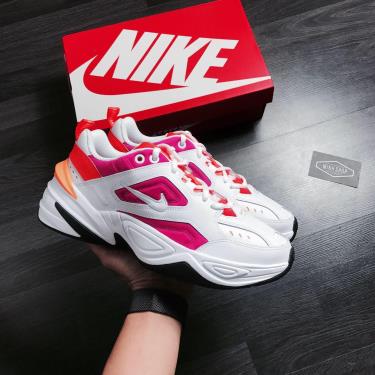 nike tekno orange pink