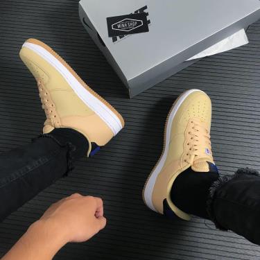 -40% Giày Nike Air Force 1 Low NBA Tan Yellow V** [CT2298 200]
