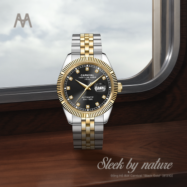 Đồng Hồ I&W Carnival ''Black Gold'' [8131G] - Image 1