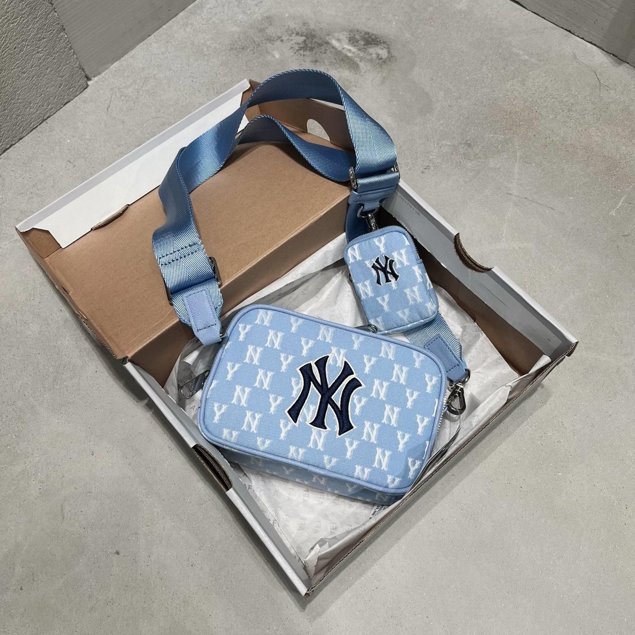 Mua Túi Đeo Chéo MLB Monogram Jacquard Mini Crossbody Bag New York Yankees  3ACRS022N 50BLL Màu Xanh - MLB - Mua tại Vua Hàng Hiệu h044117