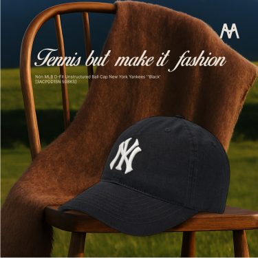 Nón MLB D-Fit Unstructured Ball Cap New York Yankees ''Black'' [3ACPDD15N 50BKS]