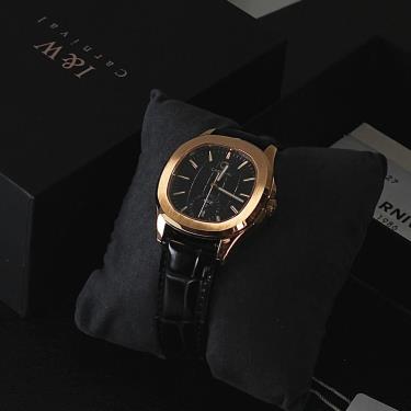Đồng Hồ I&W Carnival Aquanus ' GOLD/BLACK' [8113G-VH-DD-D ] - Image 1