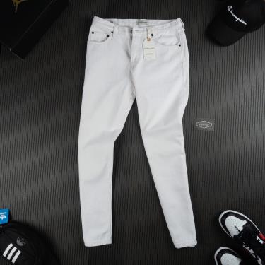 Hàng Chính Hãng Quần Jeans Denim Straight Fit Giordano White 2021** hang-chinh-hang-quan-jeans-denim-straight-fit-giordano-white-2021