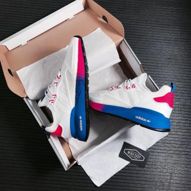 Hàng Chính Hãng Adidas ZX 2K Boost White Pink Blue 2021** Hàng Chính Hãng Adidas ZX 2K Boost White Pink Blue 2021**