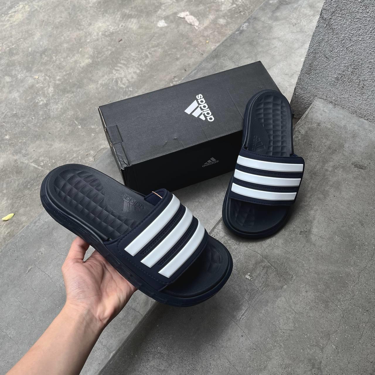 Adidas Duramo Slide M G15886 slippers red - KeeShoes