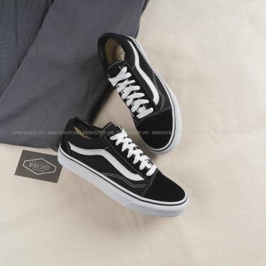 Minhshop.Vn - -45% 🔥 Vans Old Skool Black/White/Red Logo [Vn00D3Hy28]