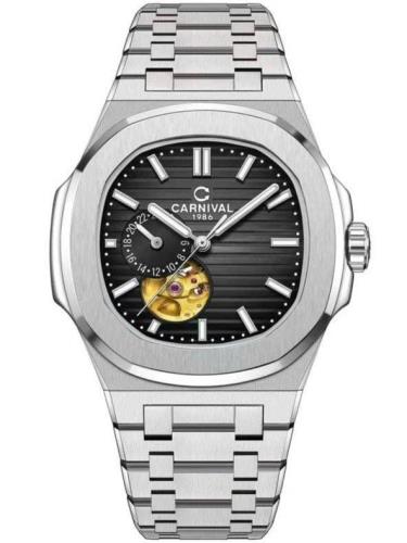Đồng Hồ Carnival ''Silver Black'' [8159G] - Image 1