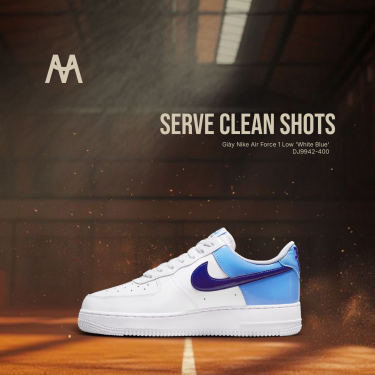~#Sale Giày Nike Air Force 1 Low 'White Blue' DJ9942-400 - Image 1