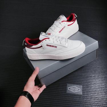 SALE T3 ⬇️⬇️ Giày Reebok Club C 85 White/Red [FX3358] áp dụng chuyển khoản