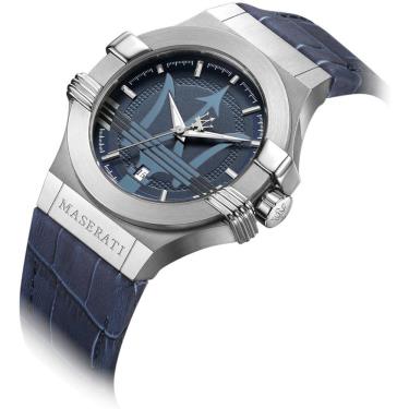 Hàng Chính Hãng Maserati Potenza Blue Dial Watch 2021**
