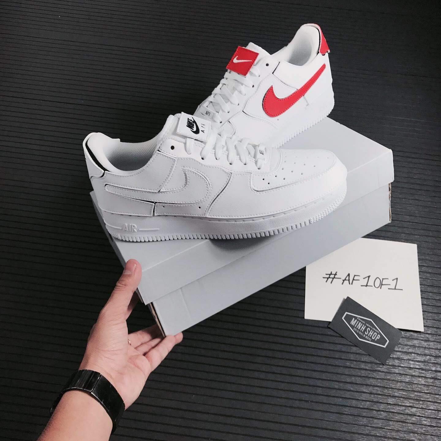 Minhshop.vn - Giày Nike Urban Necessities Air Force 1/1 GS 'Cosmic Clay'  White**