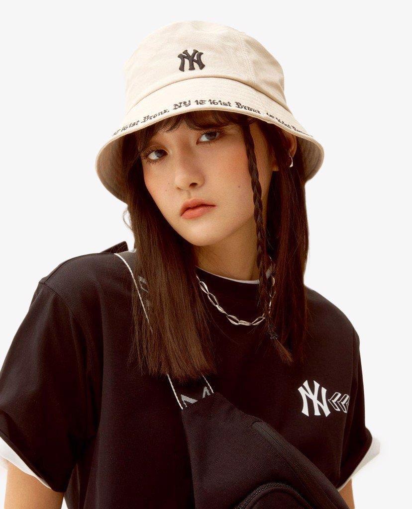 【MLB】送料・関税込★Gothic Bucket Hat★3AHTHG01N MLB】送料・関税込☆Gothic Bucket Hat☆3AHTHG01N (MLB Korea