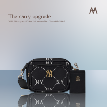 Túi MLB Monogram JQD New York Yankees Black [7acrmd45n 50bks] - Image 1