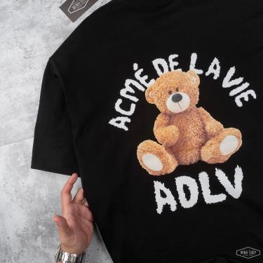 Áo Thun ADLV Teddy Bear Black [adlv21ss-ssadbk-tbd]* (size S 50kg-85kg, size M 80kg-110kg)