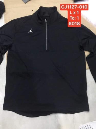 Hàng Chính Hãng Áo Khoác Nike Air Jordan Jacket Half-Zip  Black 2020**