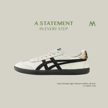 Giày Onitsuka Tiger Tokuten 'WHITE / BLACK' [1183B938-100]