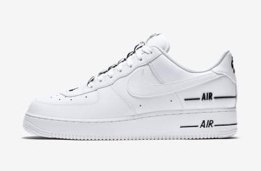 Hàng Chính Hãng Nike Air Force 1 Low LV 8 White/Black 2021** V