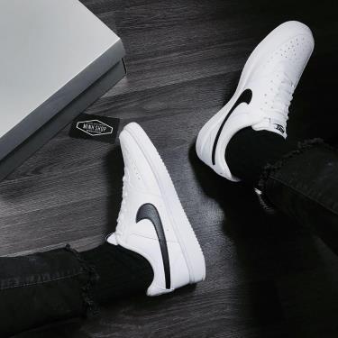 Hàng Chính Hãng Nike Court Vision Low White/Black LOGO 2021** CD5465 101 Hàng Chính Hãng Nike Court Vision Low White/Black LOGO 2021** CD5465 101