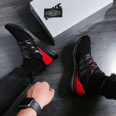 Hàng Chính Hãng  Adidas Ultra Boost DNA 'Black Red' 2021** LIMITED