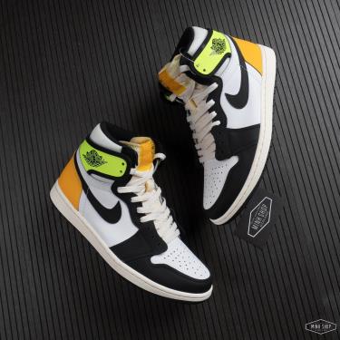 GIẢM -750K 📣 Giày Nike Air Jordan 1 Retro High OG Volt Gold  [O]** [555088 118]