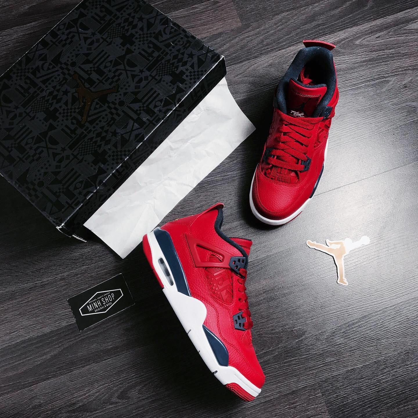 Minhshop.vn - GiÃ y Nike Air Jordan 4 Retro Fiba V ** [408452 617]