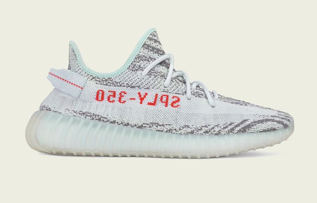 Yeezy 35 blue tint on sale giá