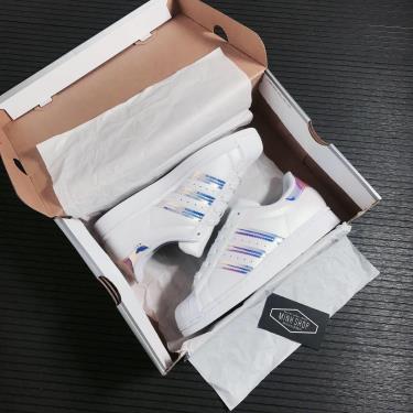 Hàng Chính Hãng Adidas Super Star White Iridescent 2021**