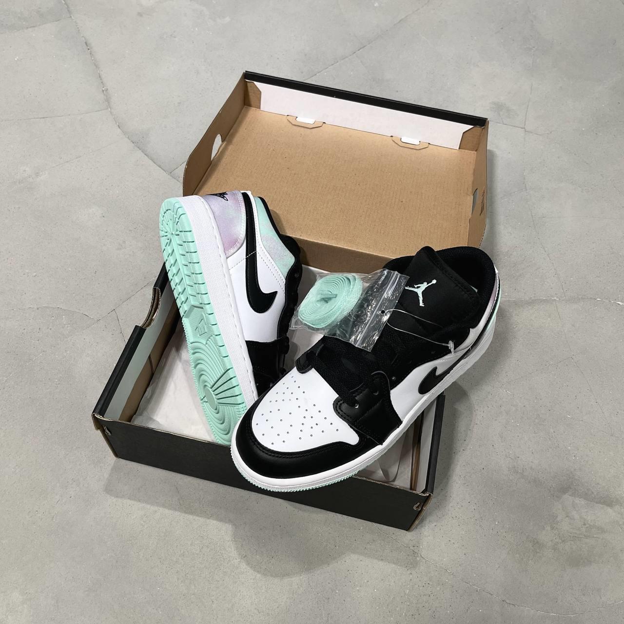 Minhshop.vn - Giày Nike Air Jordan 1 Low Easter Pastel Tie-Dye (GS