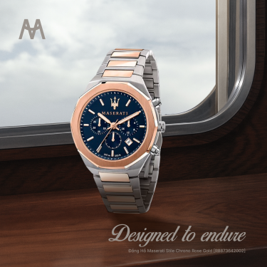 Đồng Hồ Maserati Stile Chrono Rose Gold [R8873642002] - Image 1