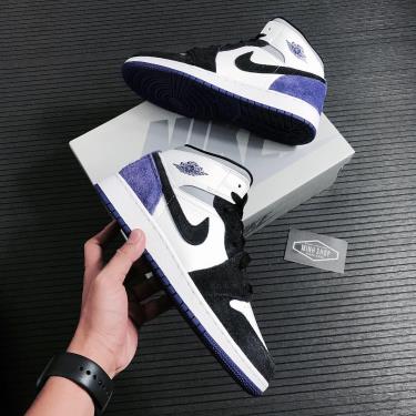 Hàng Chính Hãng Nike Jordan 1 Mid SE Purple GS 2021** Hàng Chính Hãng Nike Jordan 1 Mid SE Purple GS 2021**