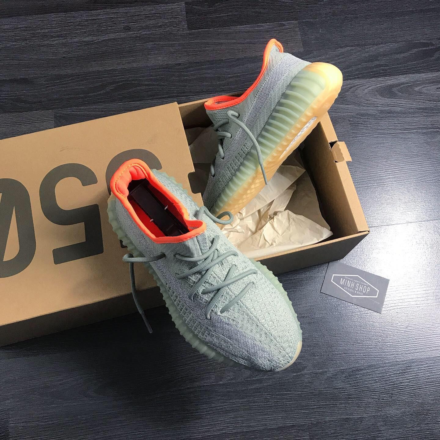 Minhshop.vn - Giày Adidas Yeezy Boost 350 V2 Desert Sage [FX9035]