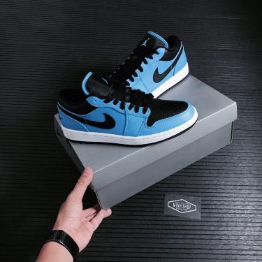 💲Highest Rated💲 Hàng Chính Hãng Nike Air Jordan 1 Low 'University Blue Black' 2021** 553558 403 💲Highest Rated💲 Hàng Chính Hãng Nike Air Jordan 1 Low 'University Blue Black' 2021** 553558 403