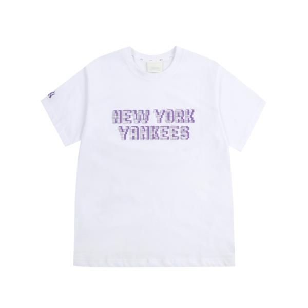 MLB PLAY PIXEL LETTERING NEW YORK YANKEES T-SHIRT