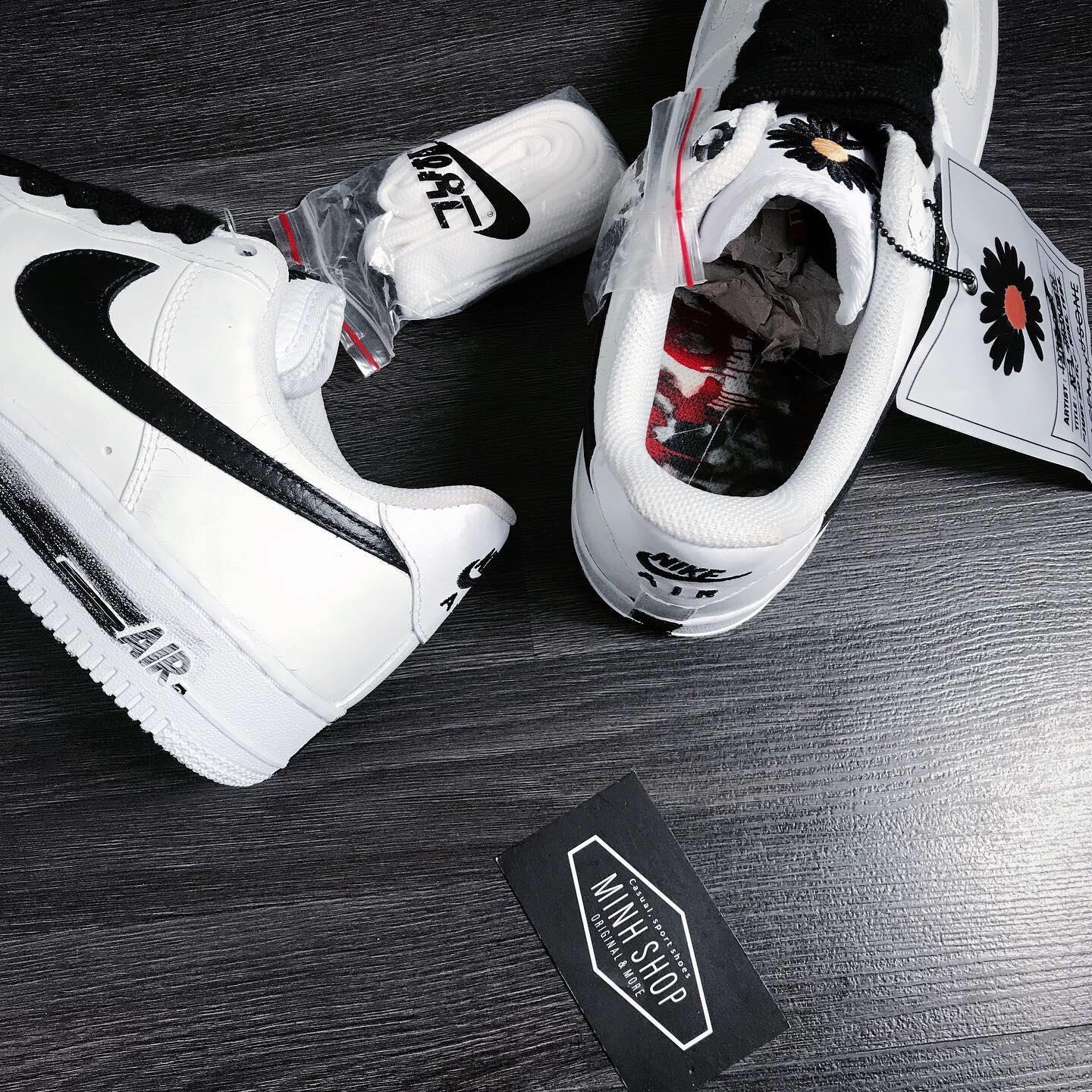 Minhshop.vn - G-Dragon x Nike Air Force 1 Para-Noise 2.0 ** [DD3223-100] [O]