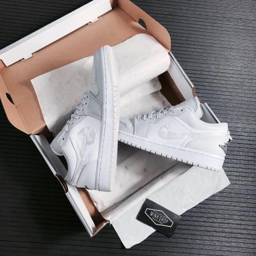 Giày Nike Air Jordan 1 Low White Camo V ** [DC9036 100]