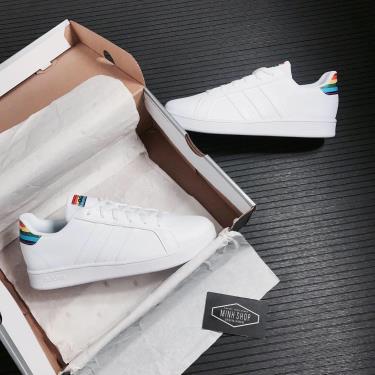 Sale~~Hàng Chính Hãng Adidas Grand Court White/Mutil 2021** <apdung CK> FY6467