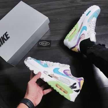 Hàng Chính Hãng Nike Air Max 90 Flyleather Ruohan Wang 2020**+