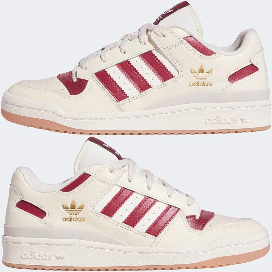 adidas forum red white blue
